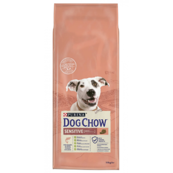 DOG CHOW SENSETİVE SOMONLU 14KG KÖPEK MAMASI